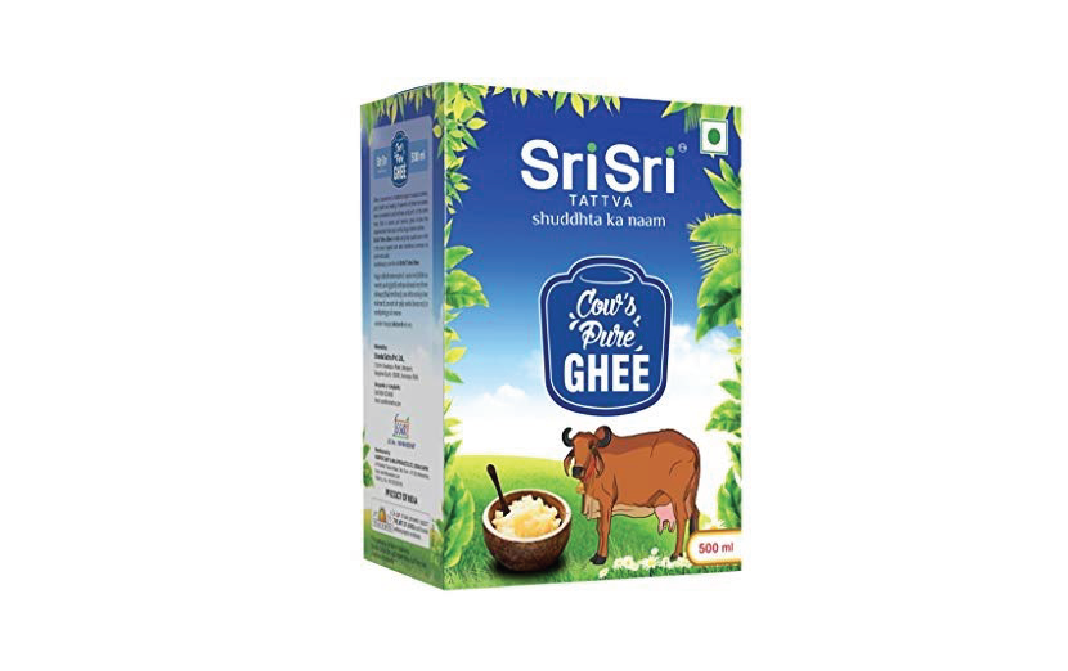 Sri Sri Tattva Cow's Pure Ghee    Pack  500 millilitre